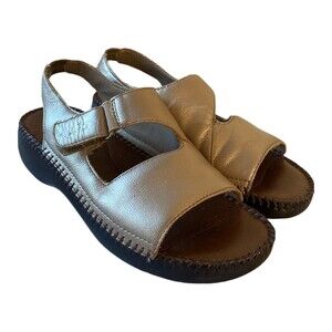 Dr. Scholls Nina Womens Double Air-Pillo Insoles Leather Upper Sandals Size 6